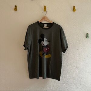 Vintage Mickey Mouse Ringer Tee - XL